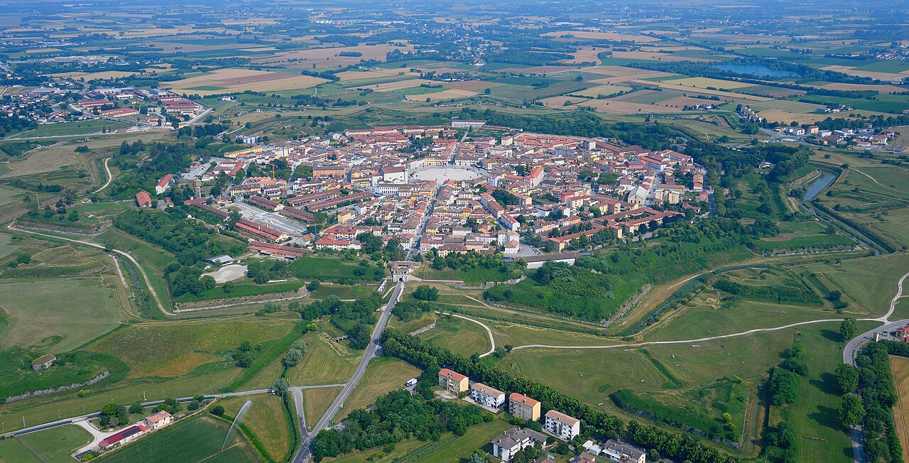 Palmanova seen from the northwest