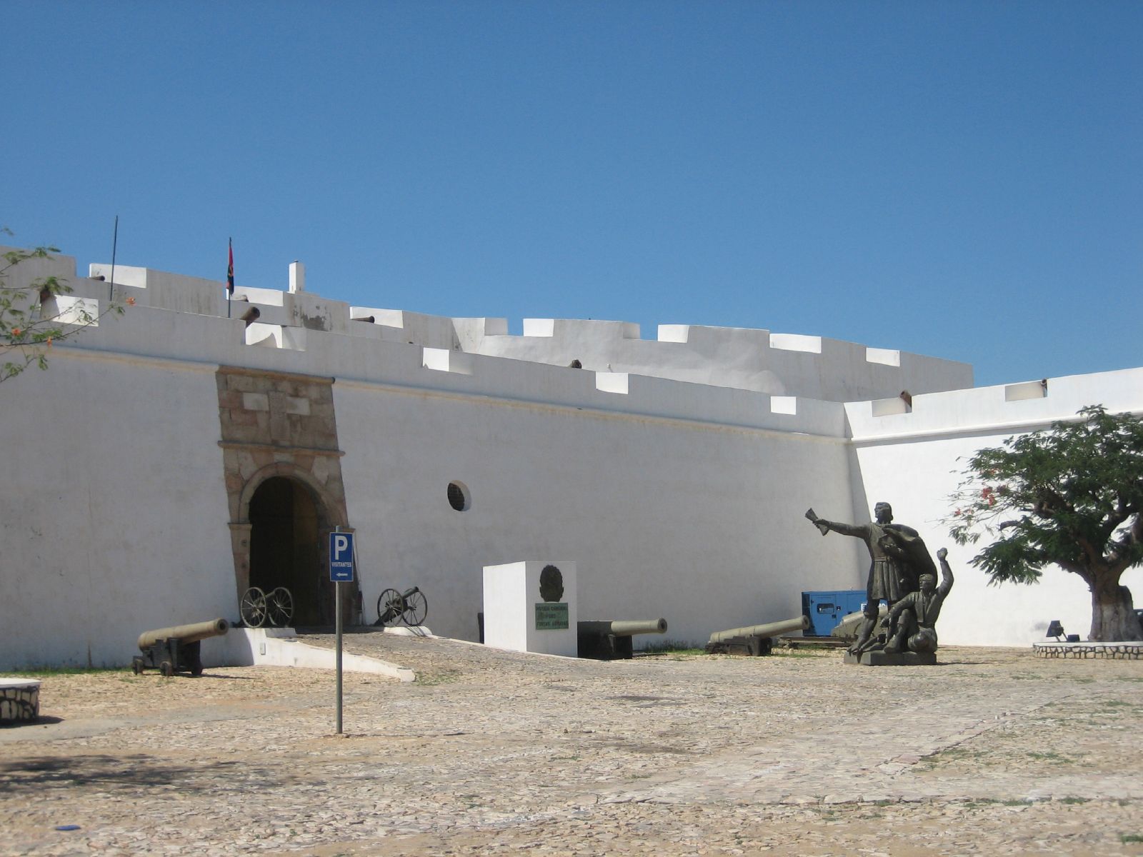 Entrance to São Miguel Fortress