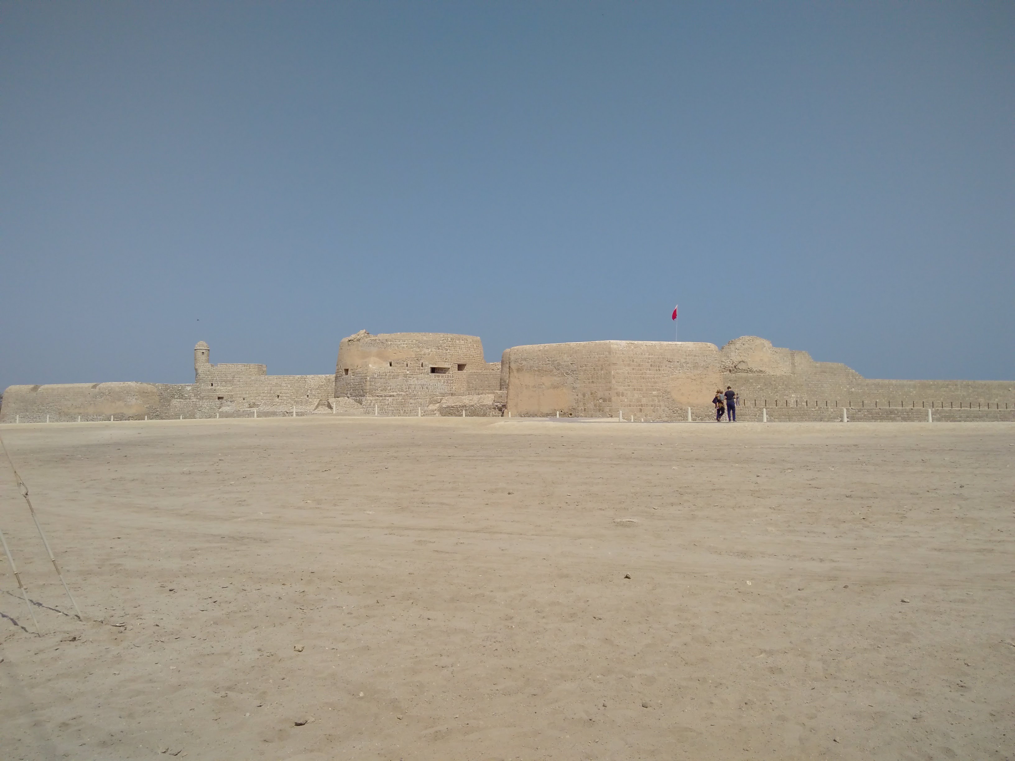 Bahrain Fort — exterior view